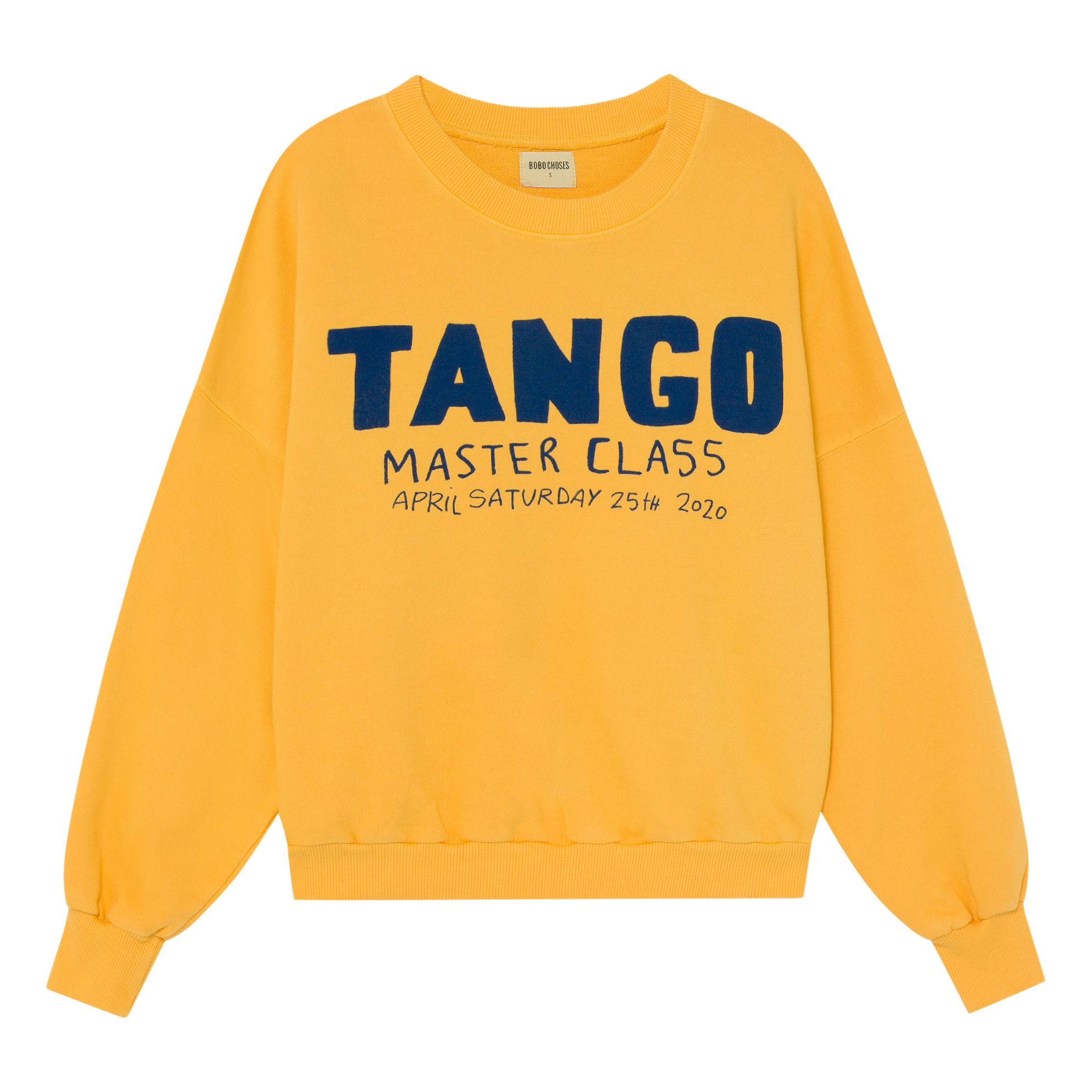 yellow saturday sweatshirt