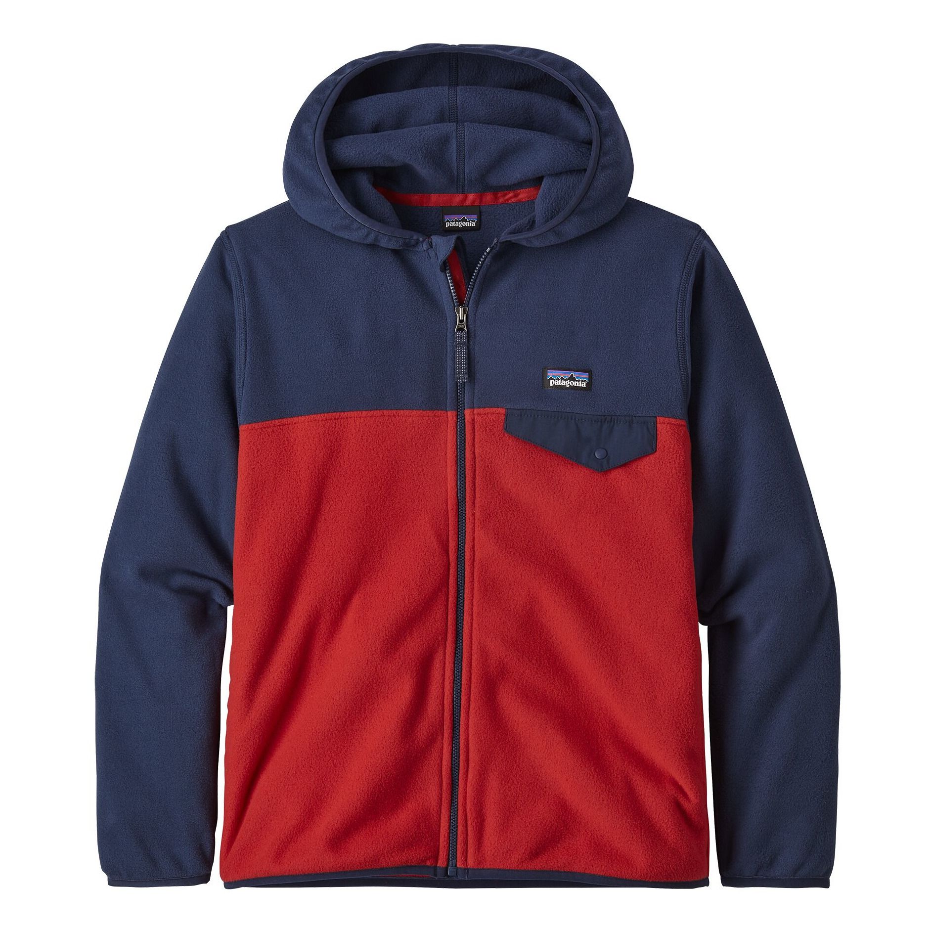 Patagonia - Veste Polaire Micro - Fille - Rouge