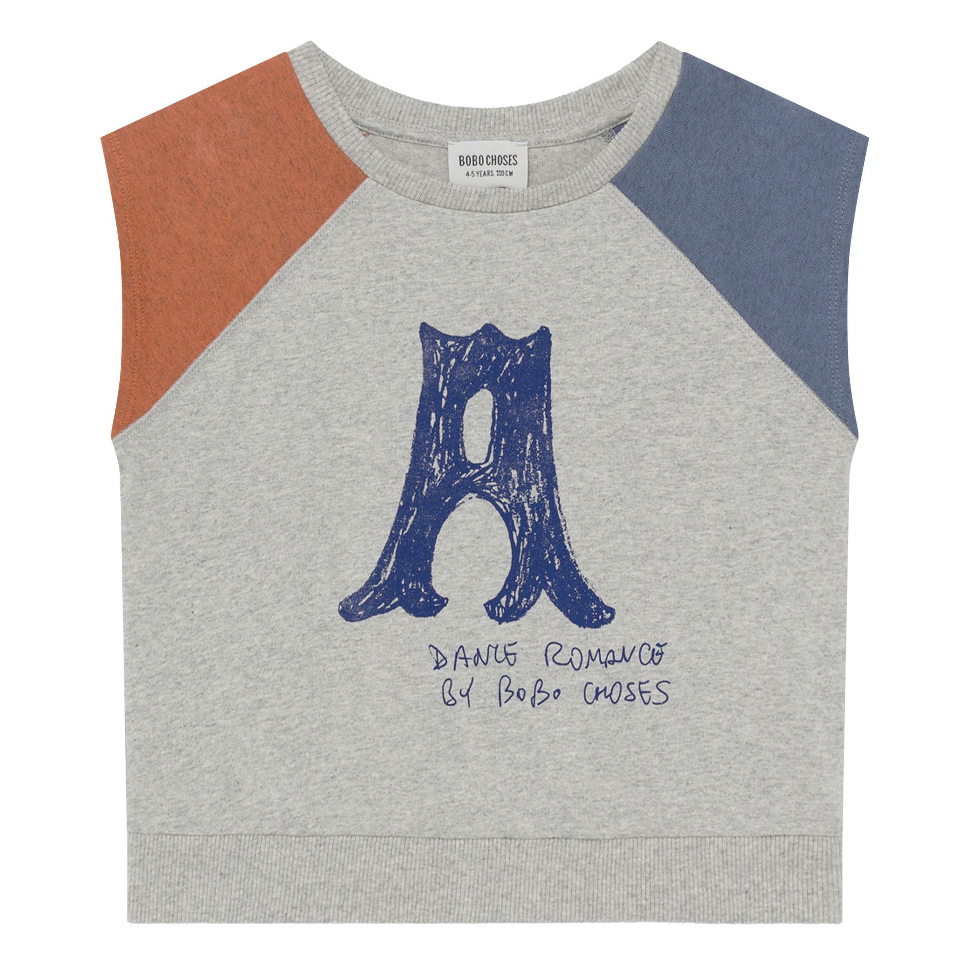 Bobo Choses - T-Shirt Coton Bio - Fille - Gris chiné