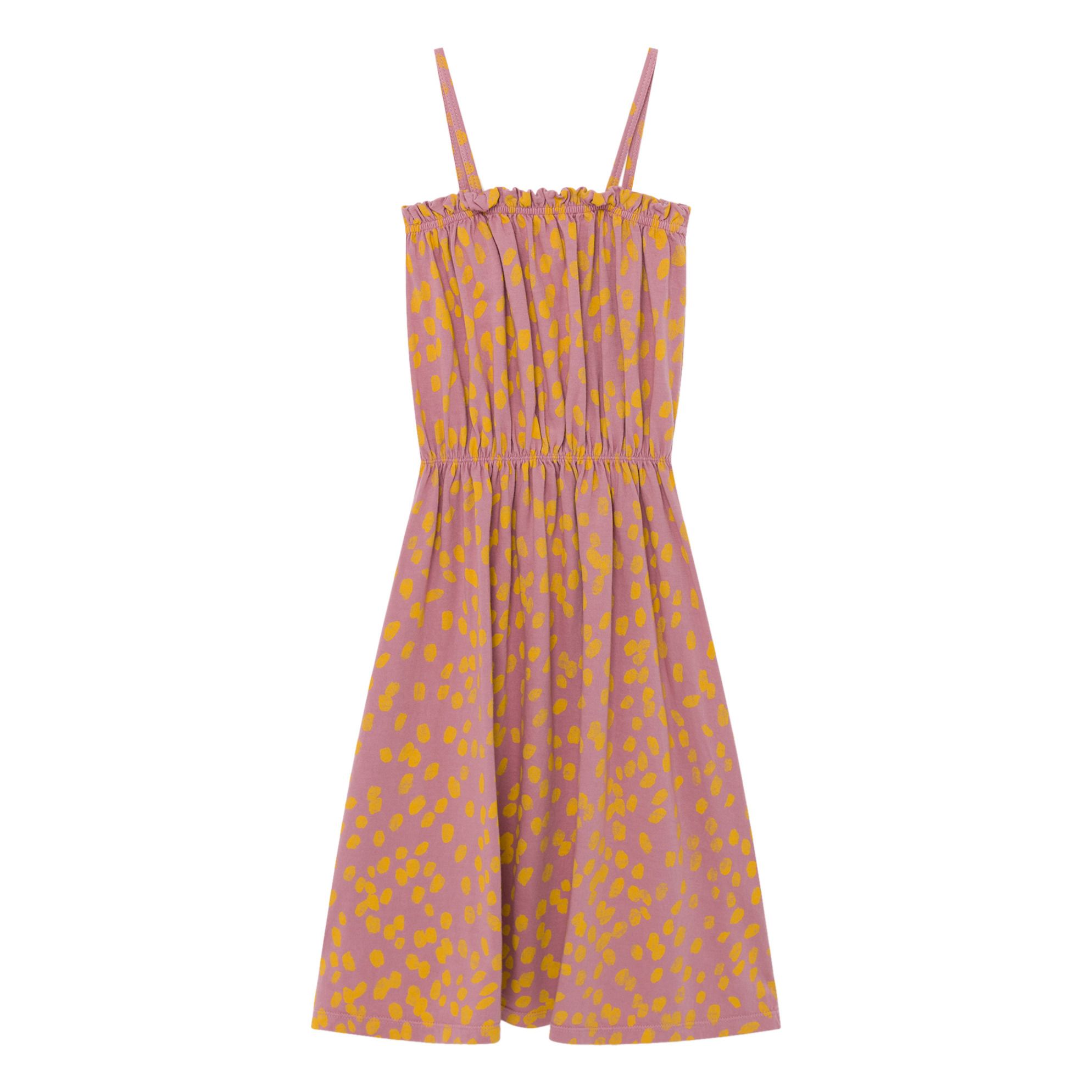 Bobo Choses - Robe Longue Coton Bio - Fille - Vieux Rose