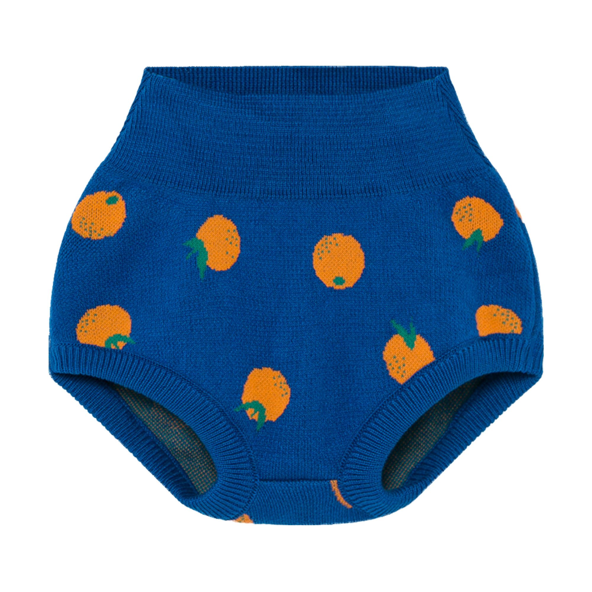 Bobo Choses - Culotte Maille Coton Bio - Fille - Bleu