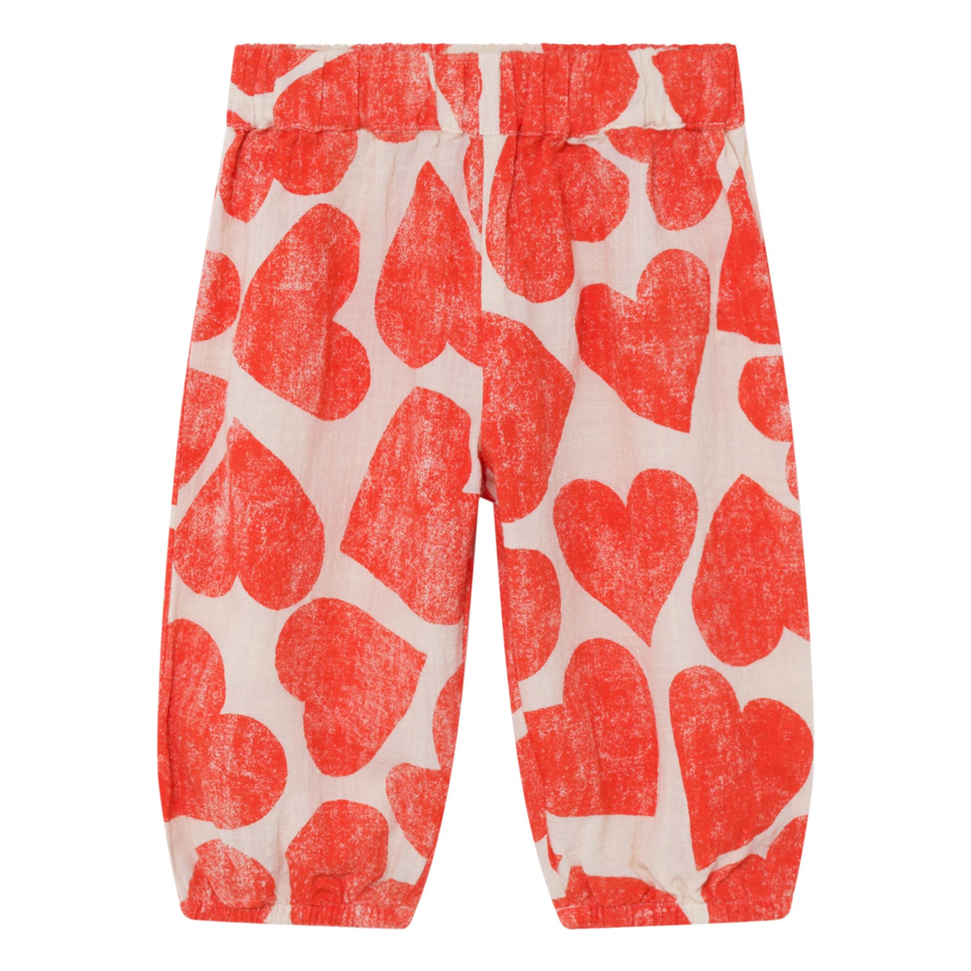 Bobo Choses - Pantalon CÅ“urs - Fille - Blanc