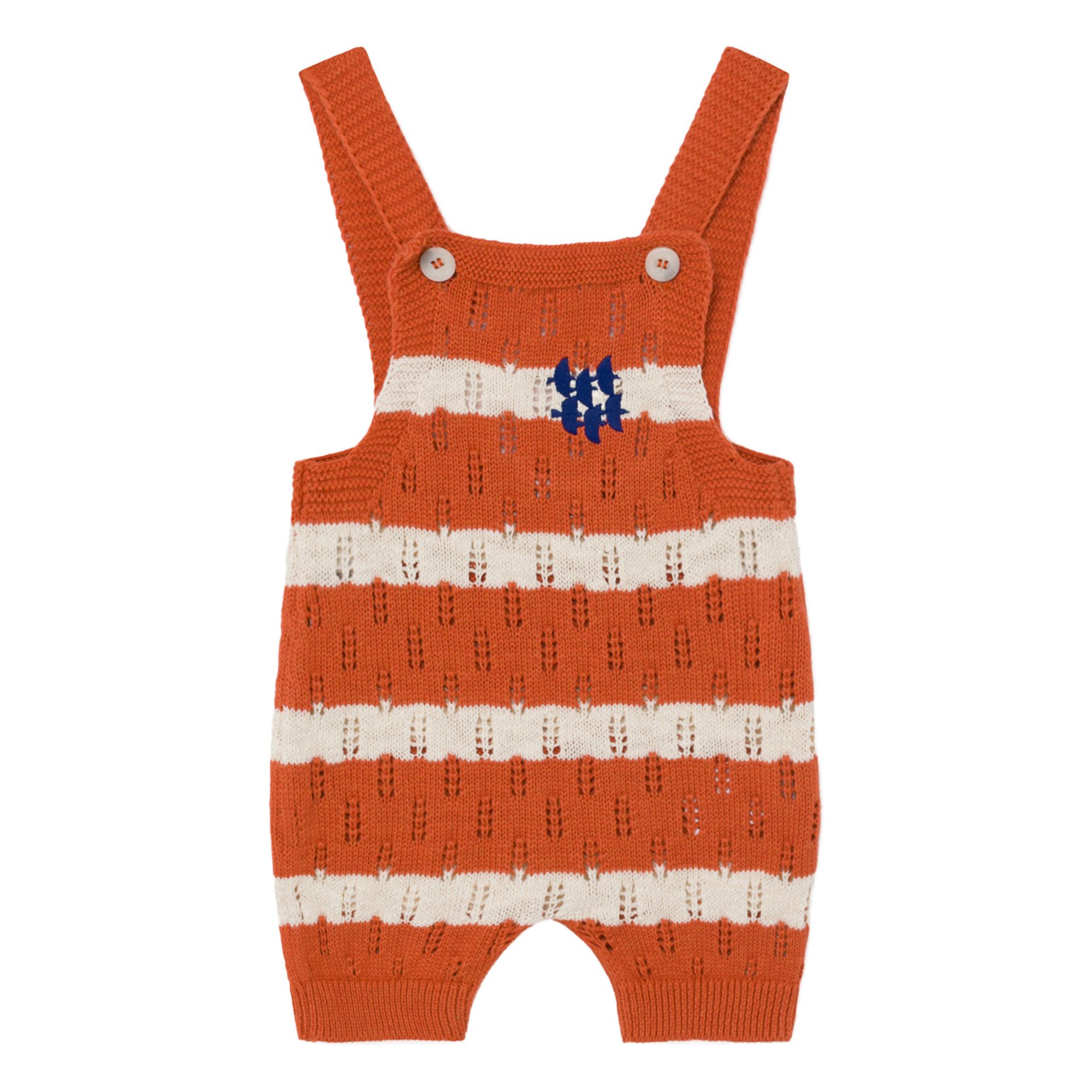 Bobo Choses - Salopette Ajourée - Garçon - Rouge