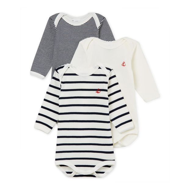 petit bateau long sleeve bodysuit