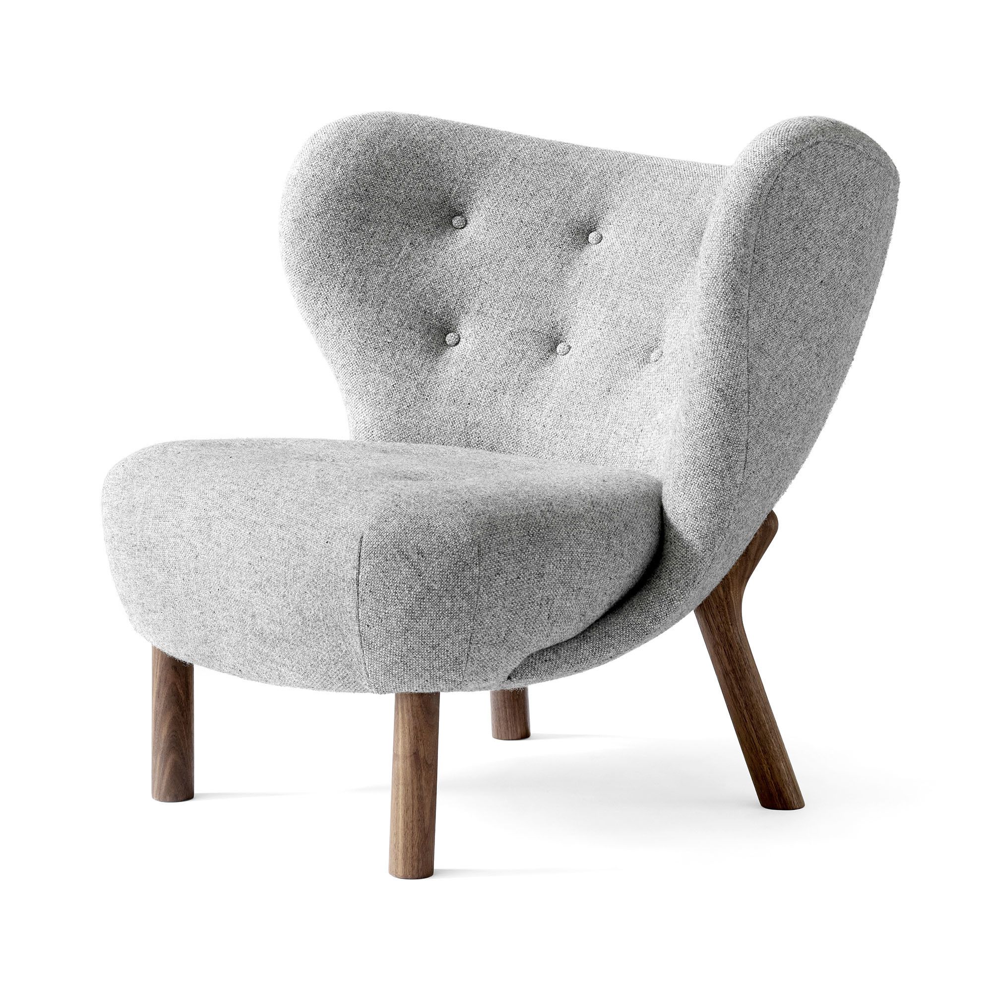& Tradition - Fauteuil Little Petra VB1 - Gris