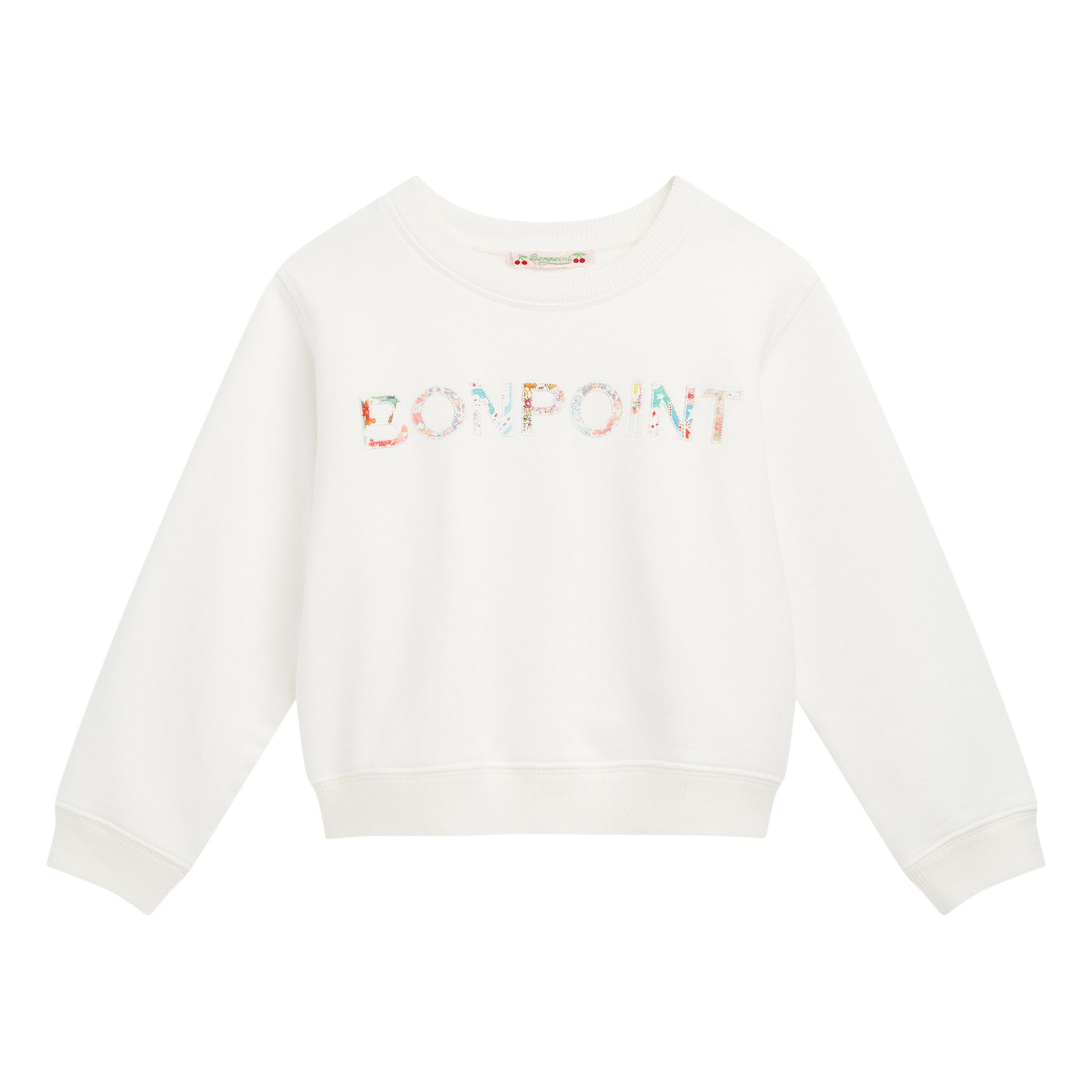 Bonpoint - Sweat Bonpoint Liberty - Fille - Ecru