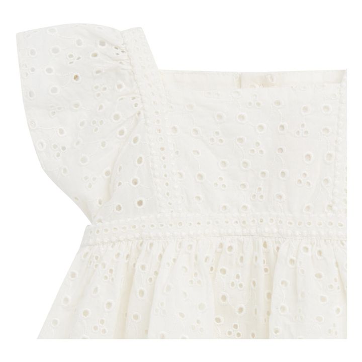 Bonpoint - Leonie English Embroidery Dress - White | Smallable