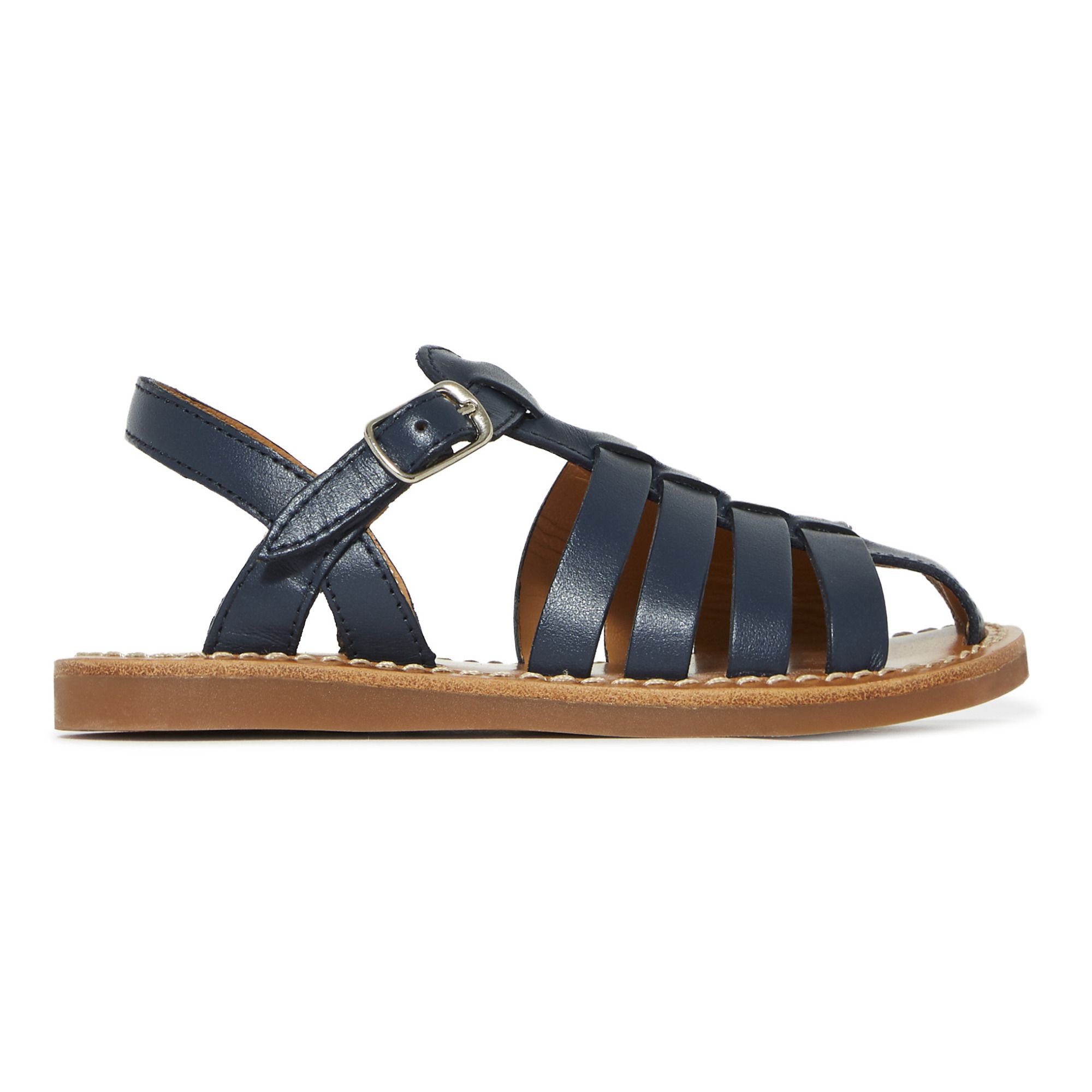 Pom d'Api - Sandales Plage Stitch Papy - Garçon - Bleu marine