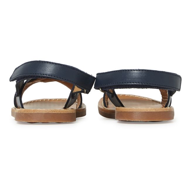 Sandales Plage Stitch Cross | Bleu marine