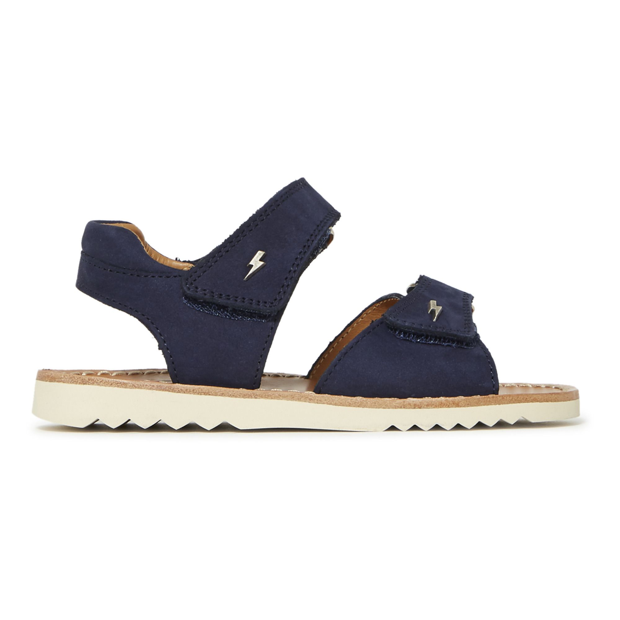 Pom d'Api - Sandales Waff Easy - Garçon - Bleu marine