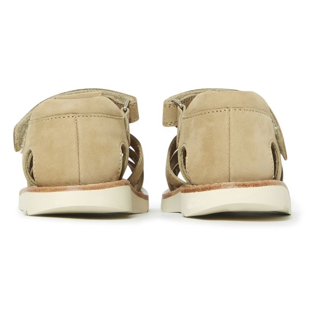 Nubuck Waff Papy Sandals | Sand