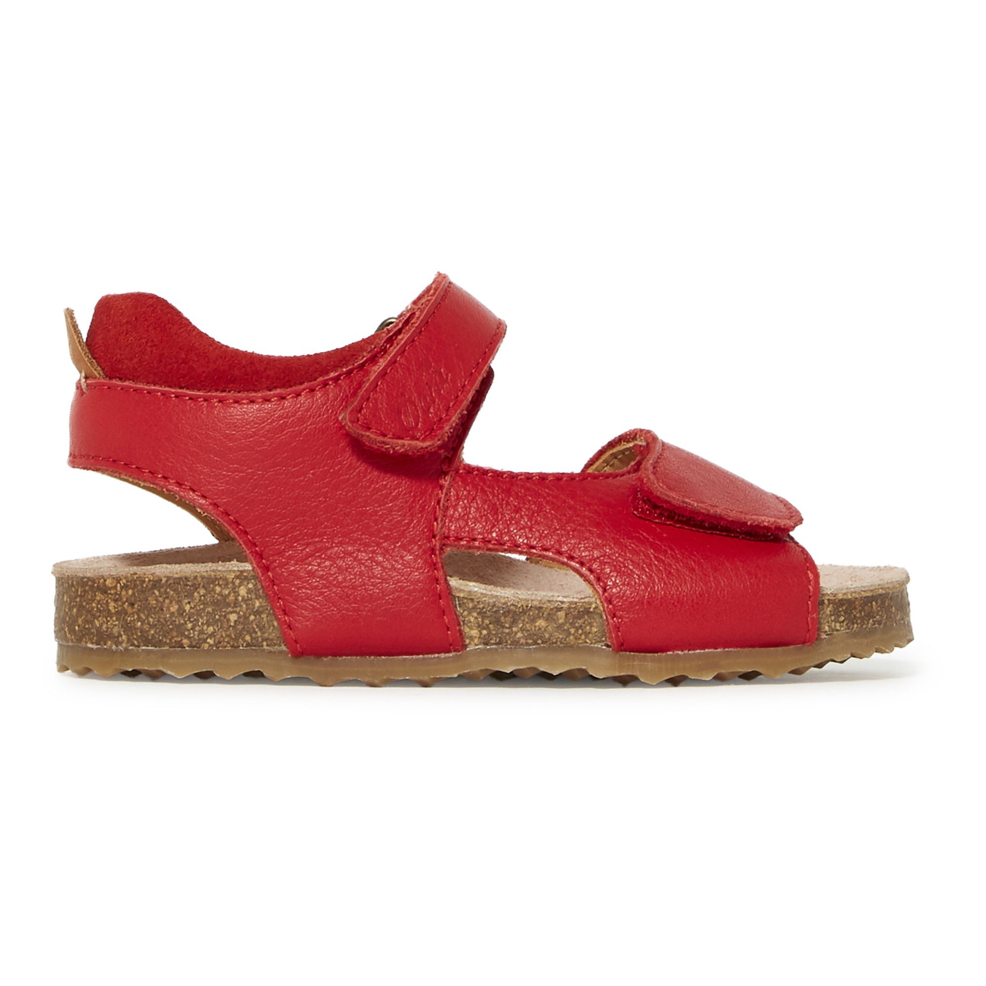 Ocra - Sandales Scratchs - Fille - Rouge