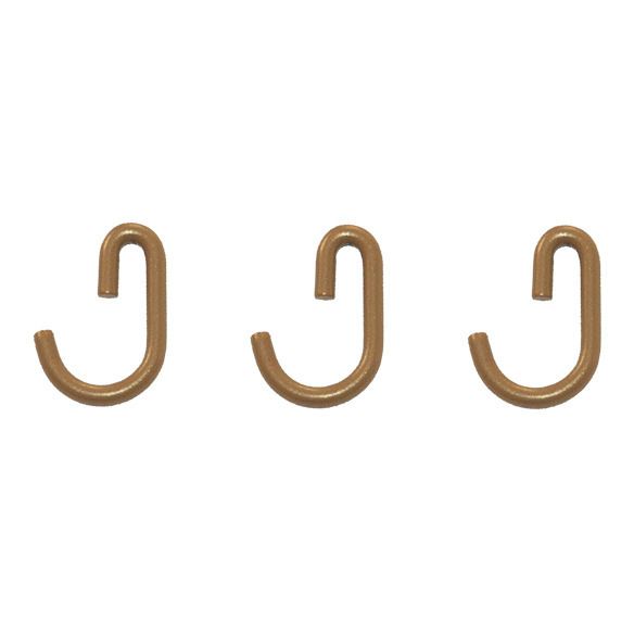 Gassien - Crochets - Set de 3 - Laiton