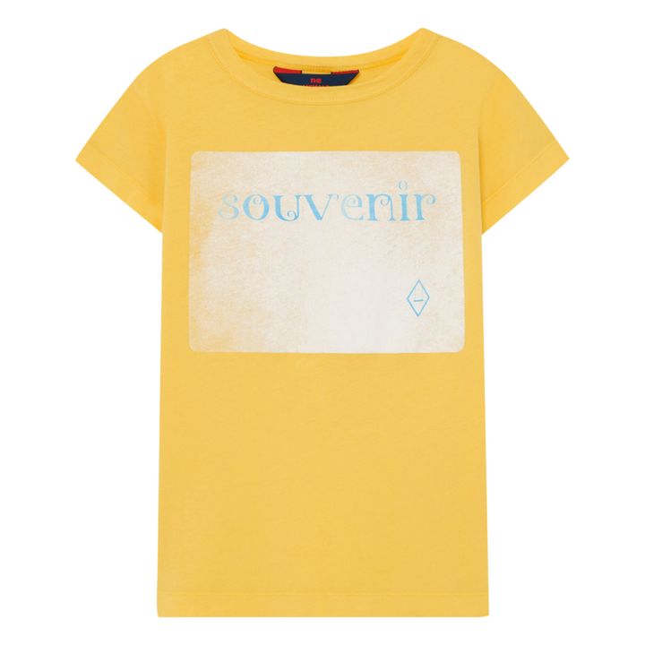 The Animals Observatory Fine Hippo Souvenir TShirt Yellow Smallable