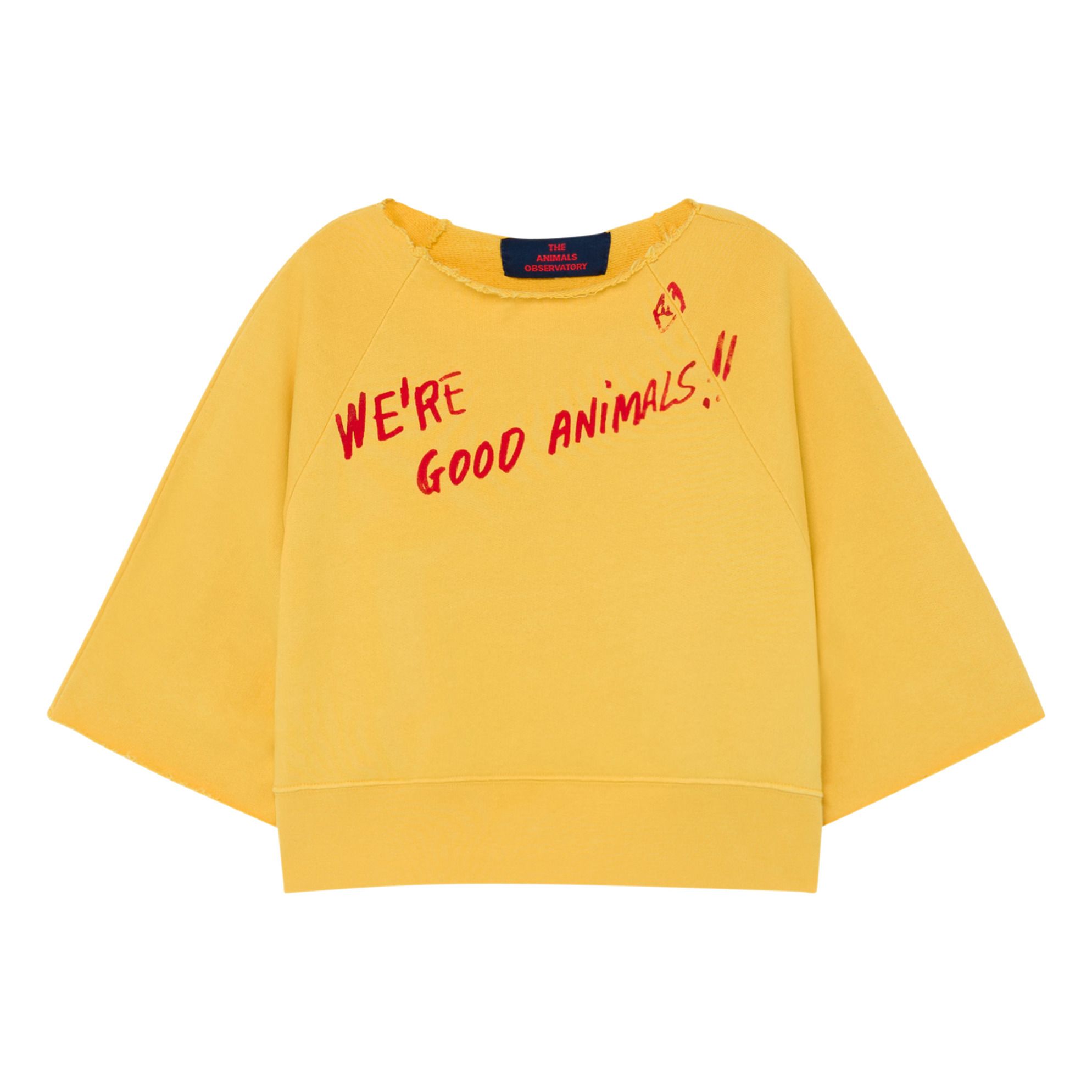 The Animals Observatory - Sweat Squab - Fille - Jaune