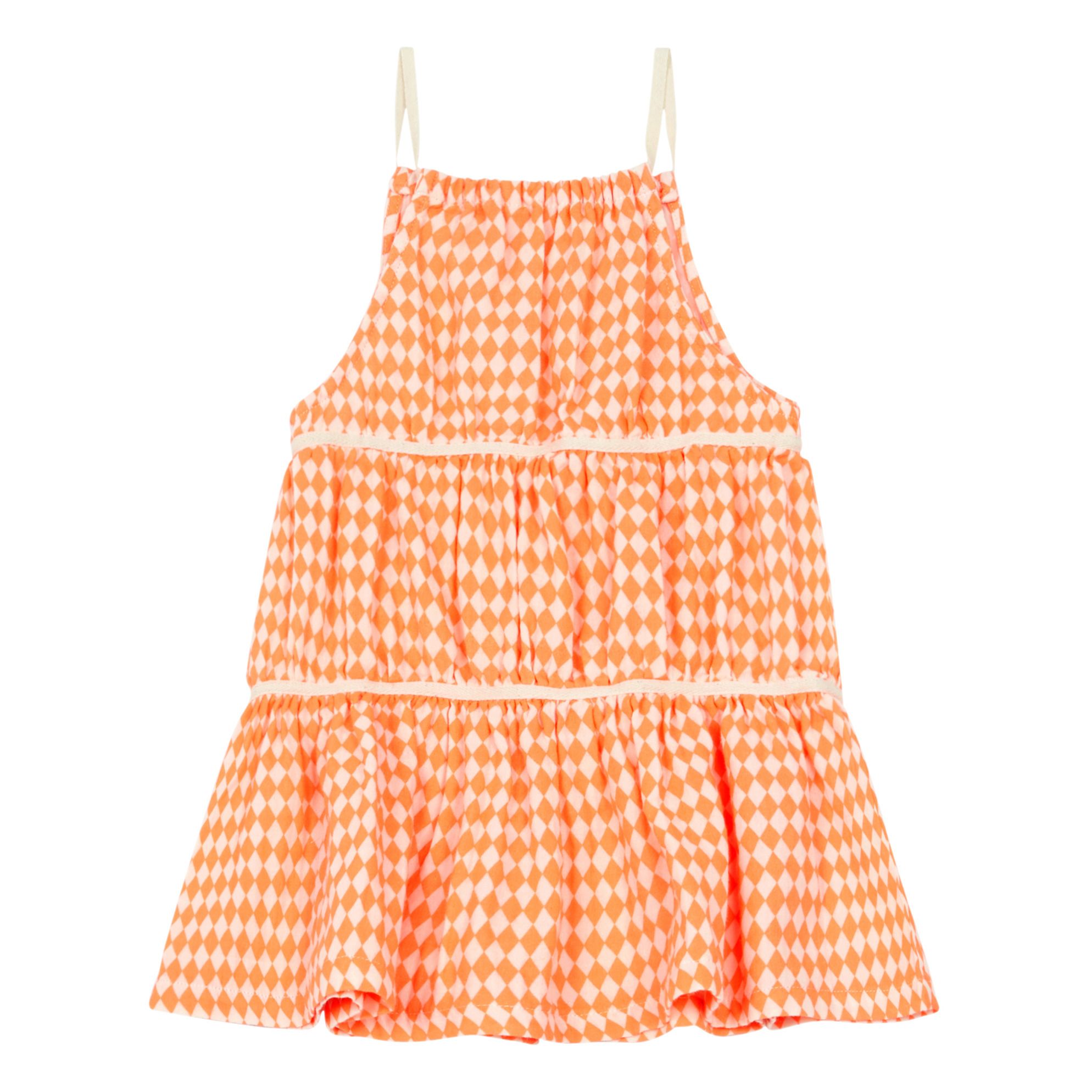 Little Creative Factory - Top Diamand - Fille - Corail