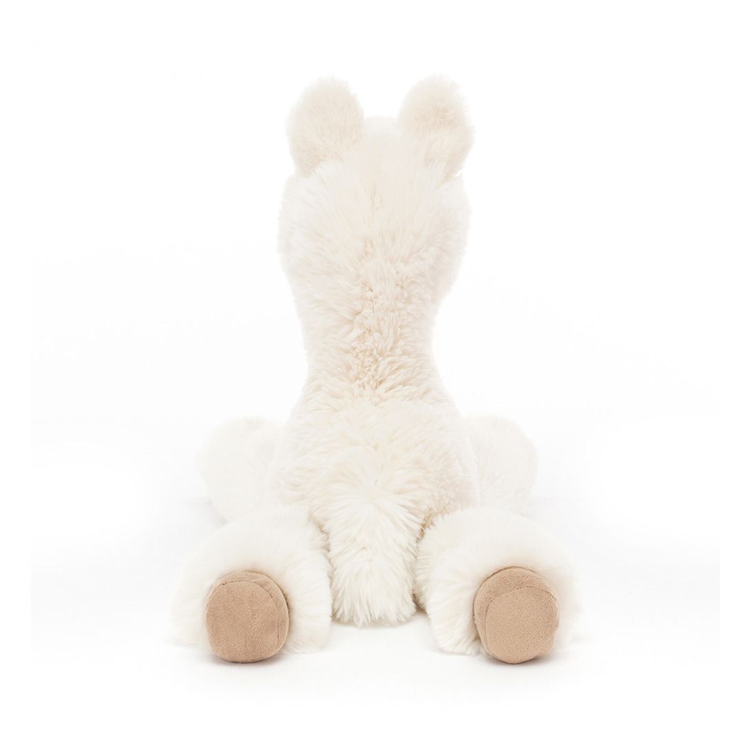 white llama stuffed animal