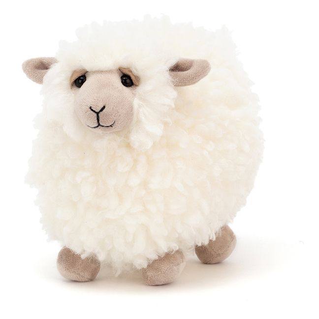 Peluche pecora Rolbie  | Crema