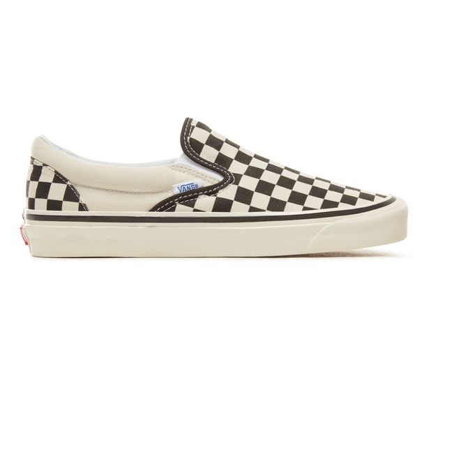 Baskets Classic Slip-On 98 Dx Checkerboard - Collection Adulte - Noir