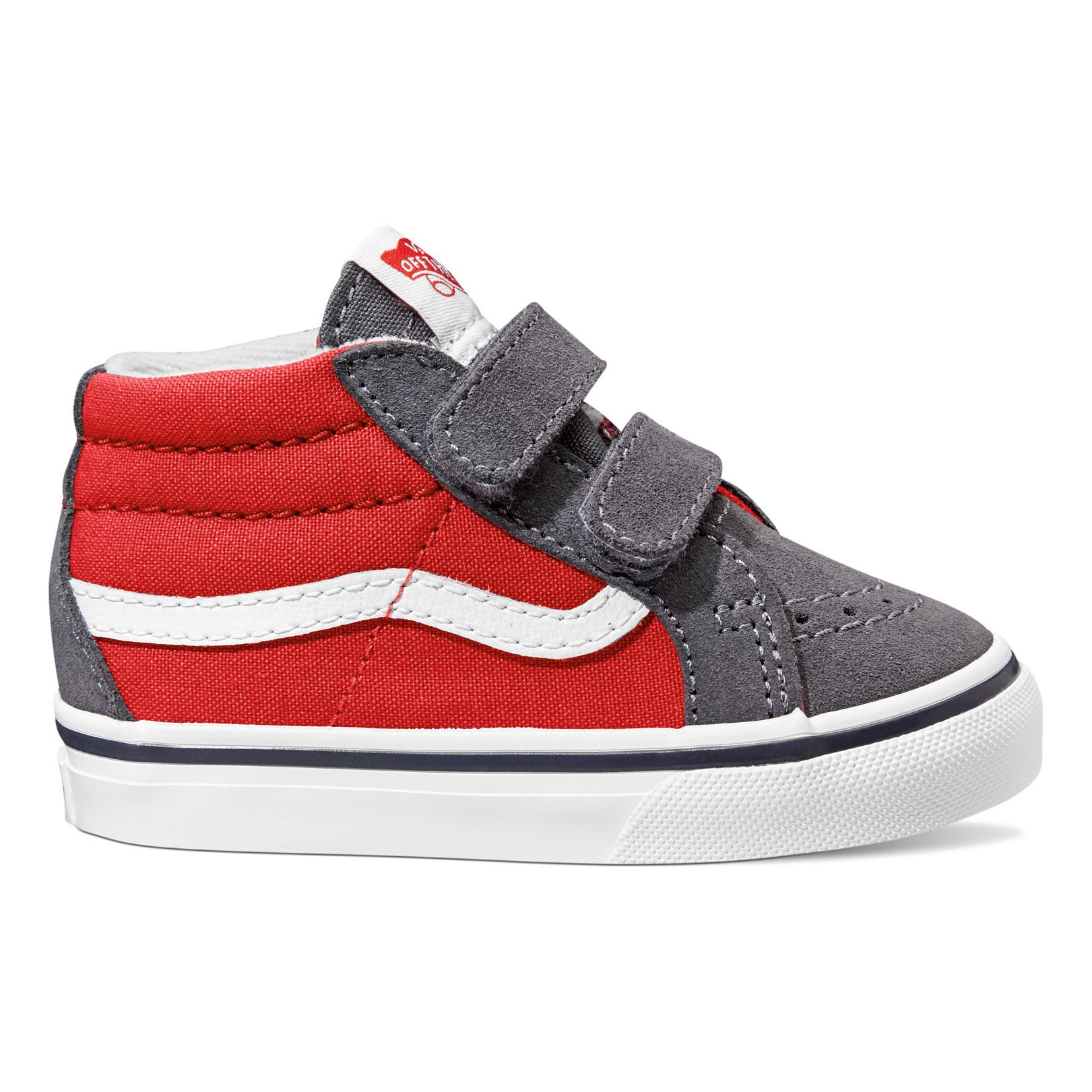 red velcro vans