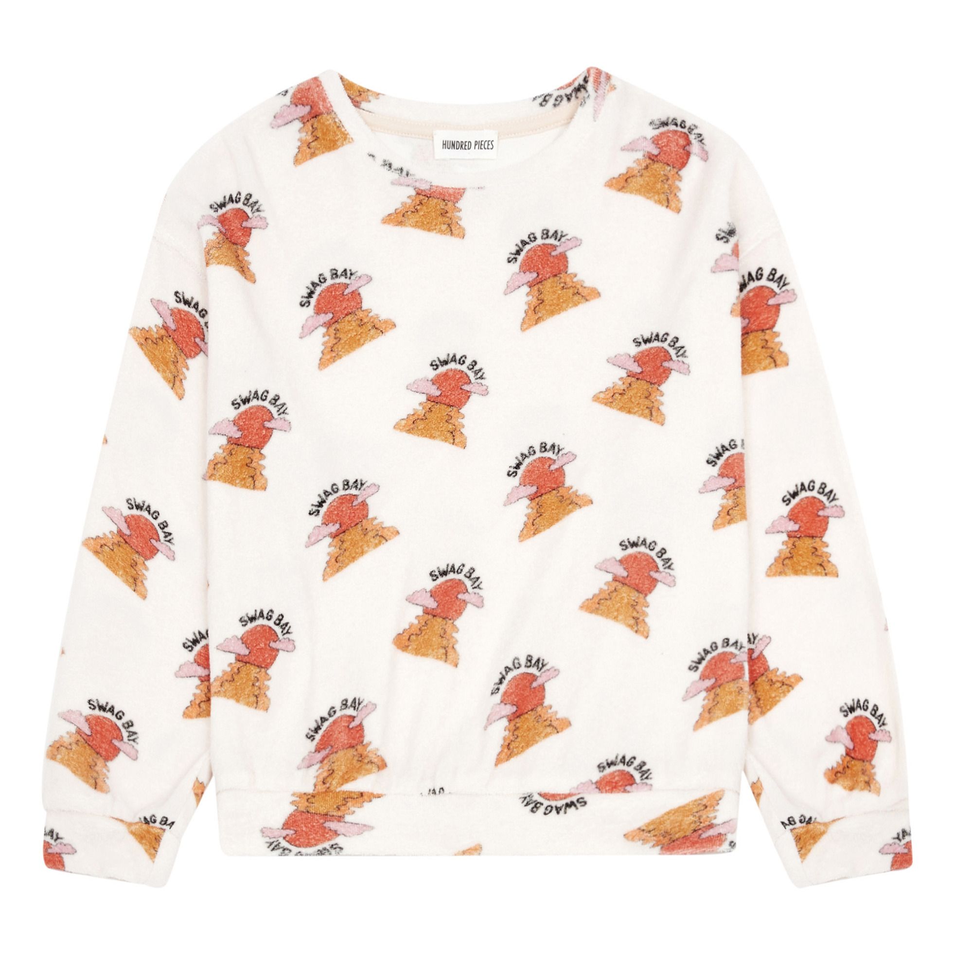 terry cloth sweatshirt