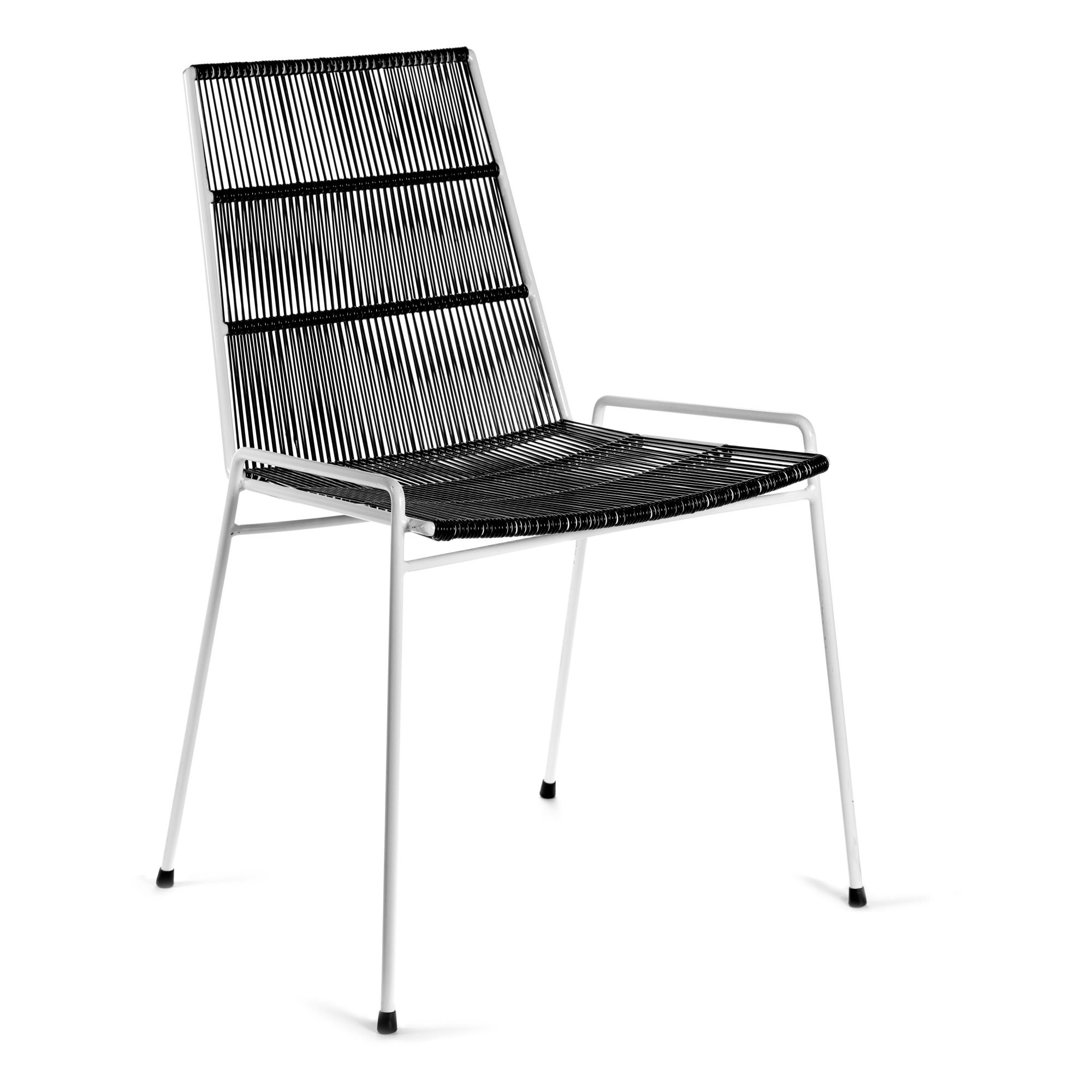 Serax - Chaise abaco en métal - Noir
