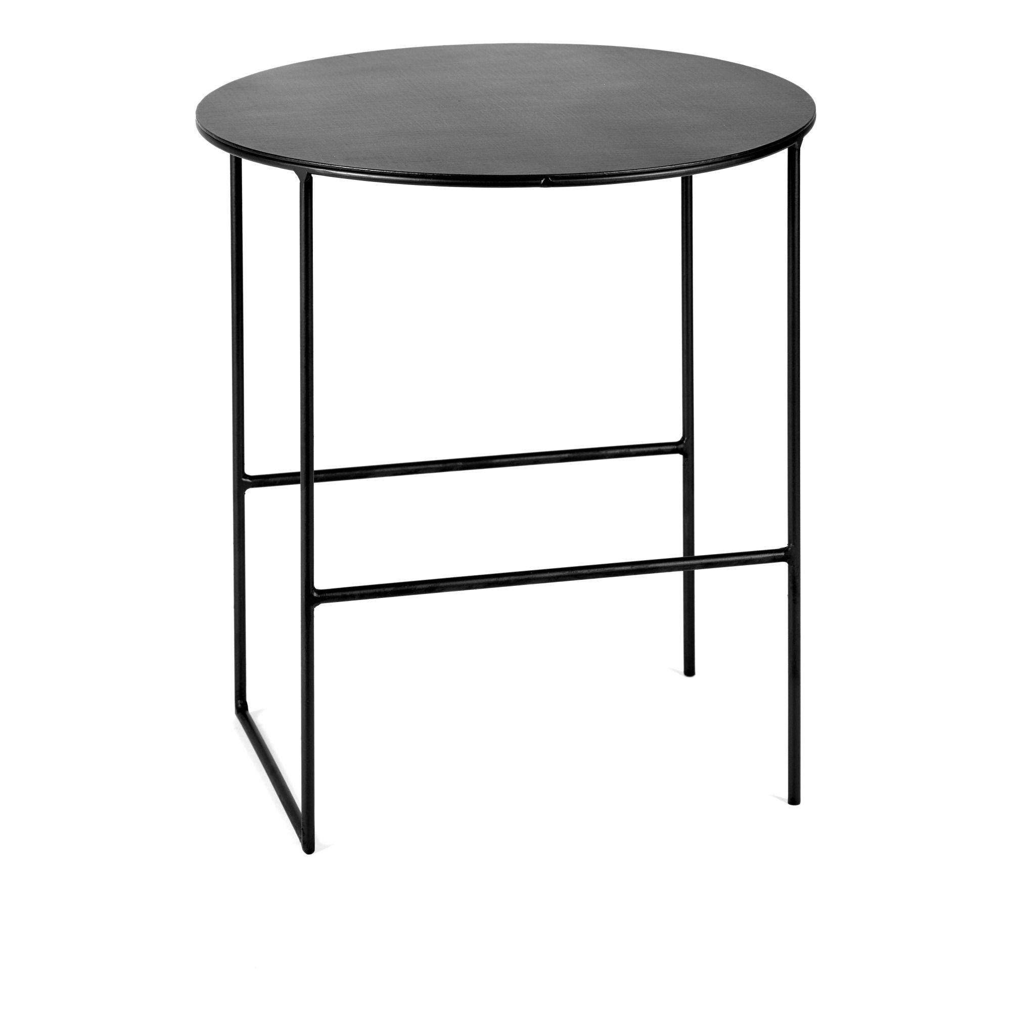 Cico Circular End Table Black Serax Design Adult