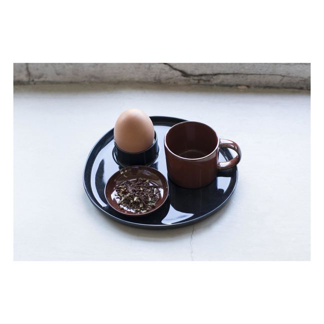 Broste Copenhagen - Porta uovo alla coque di porcellana Salt