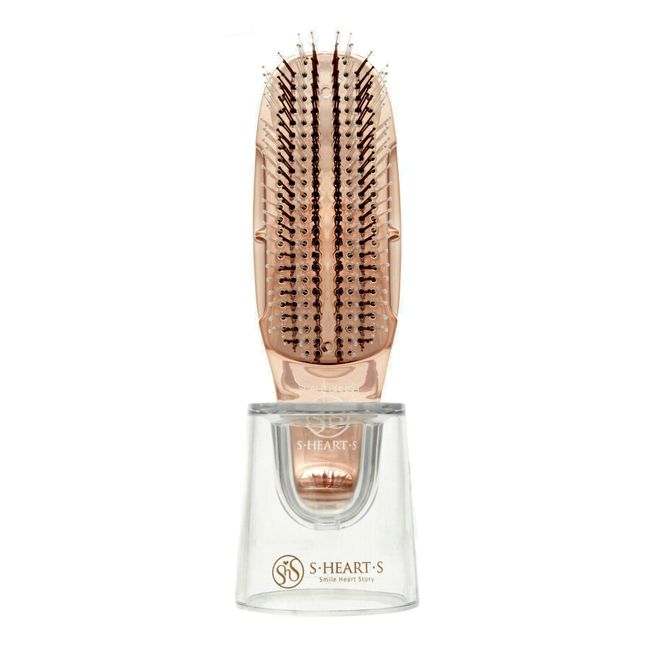 Brosse pour cheveux normaux ou fins Scalp + Backstage Mini  | Doré