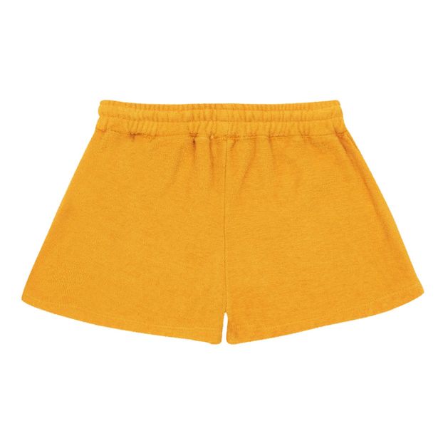 Yellow terry cloth shorts Clearance