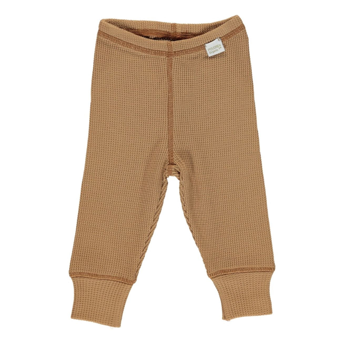 Basil waffle knit leggings Camel Poudre 