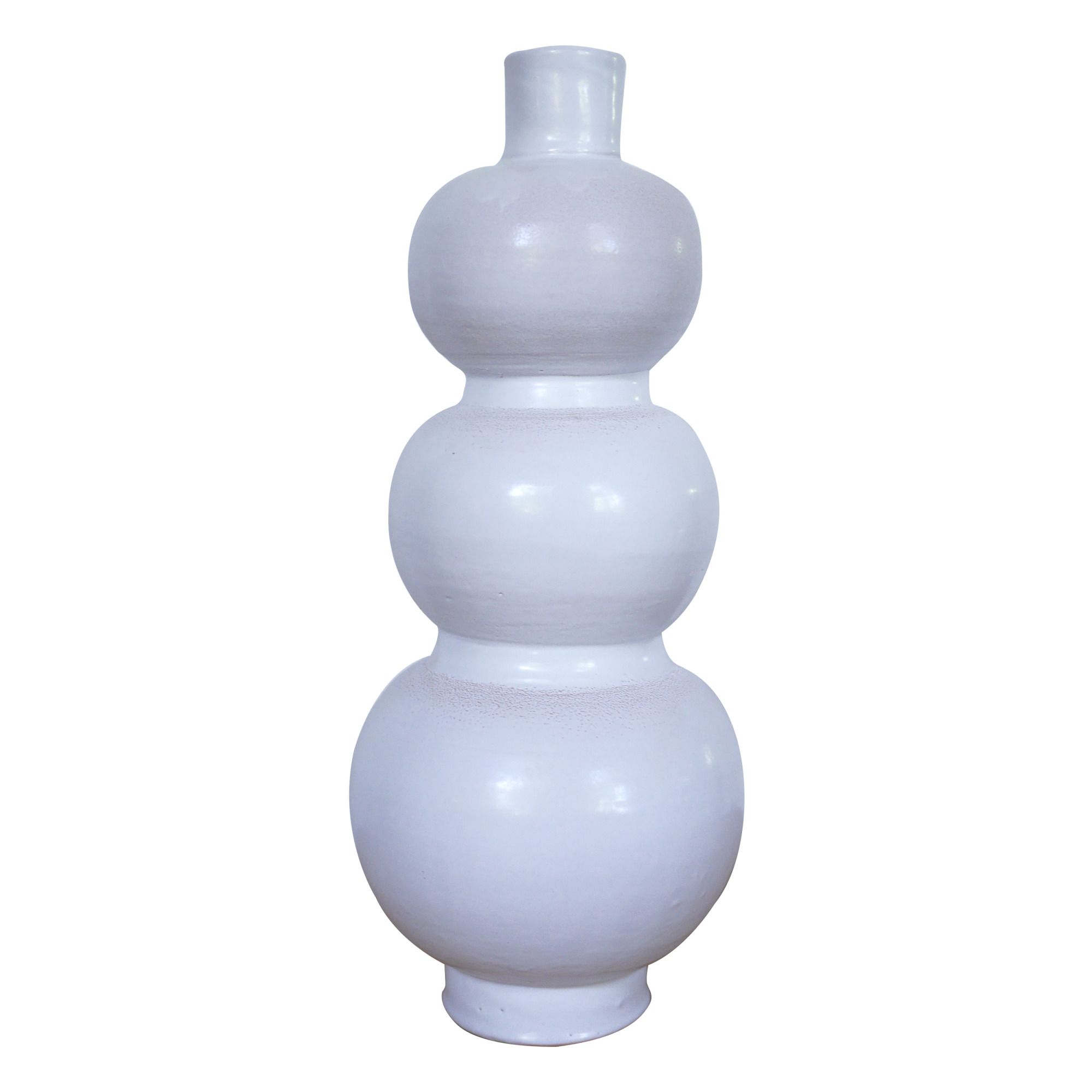 Vase 3 bourrelles Blanc- Image produit n°0