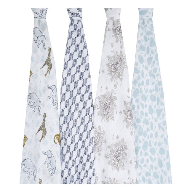 Jungle large swaddles - Set of 4