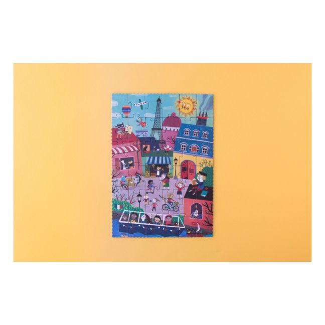 Puzzle recto verso Notte Giorno Paris 