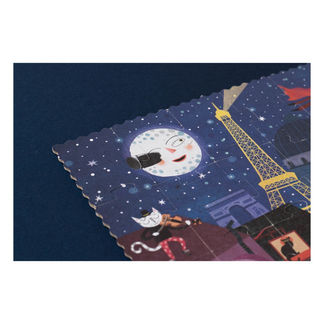 Puzzle recto verso Notte Giorno Paris 