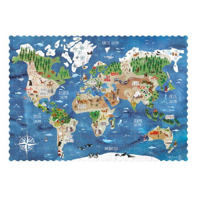 Discover the World pocket puzzle