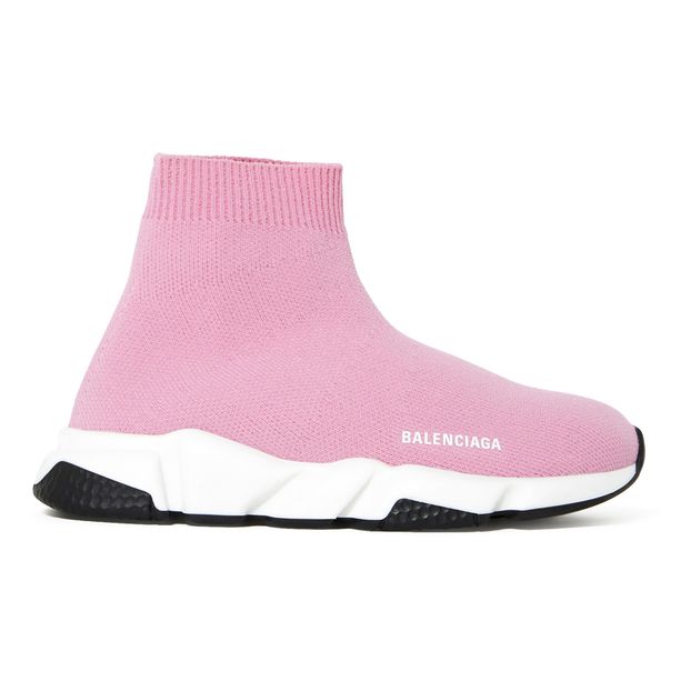 pink balenciaga sock trainers