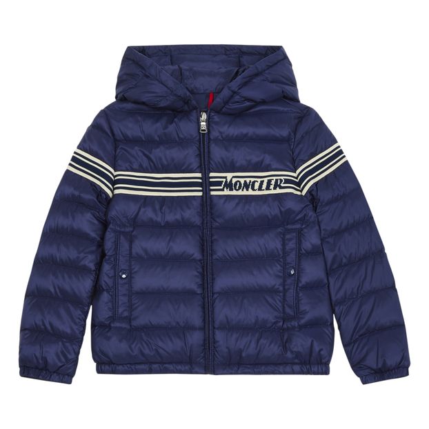 Renald puffer jacket Navy blue Moncler Fashion Teen , Children