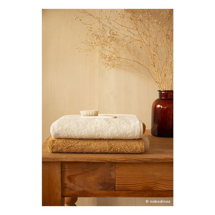 So Cute organic cotton bath cape | Caramel- Product image n°3