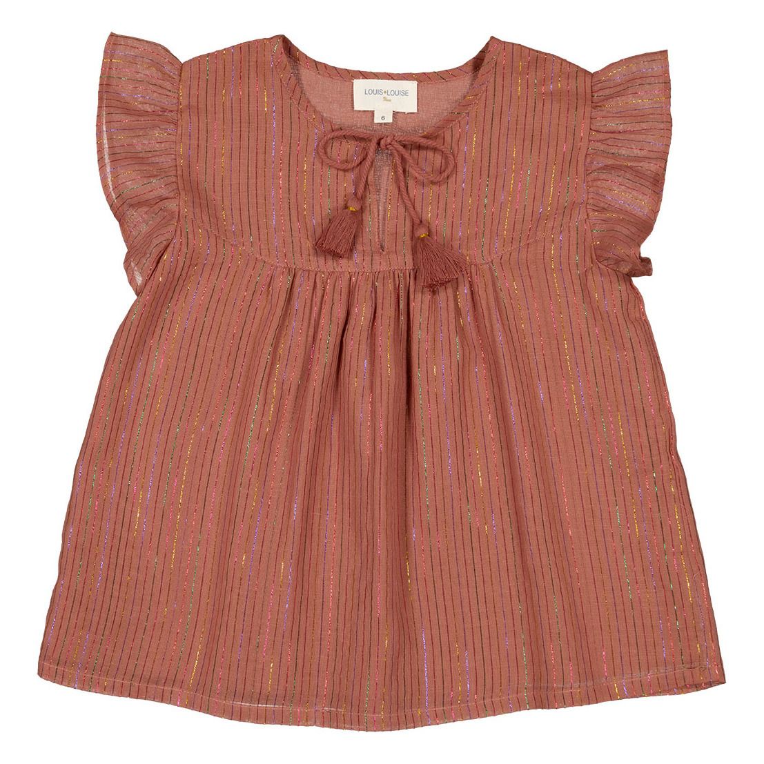 Louis Louise - Blouse Madina - Fille - Rouille