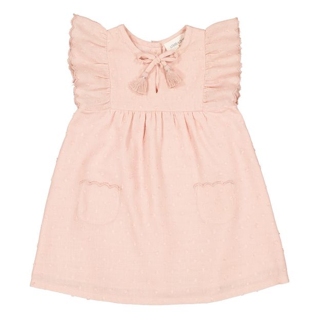 pale pink baby dress