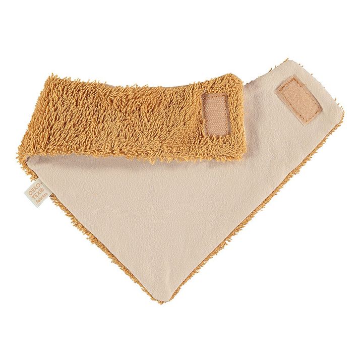 So Cute bandana organic cotton bib | Caramel- Product image n°3