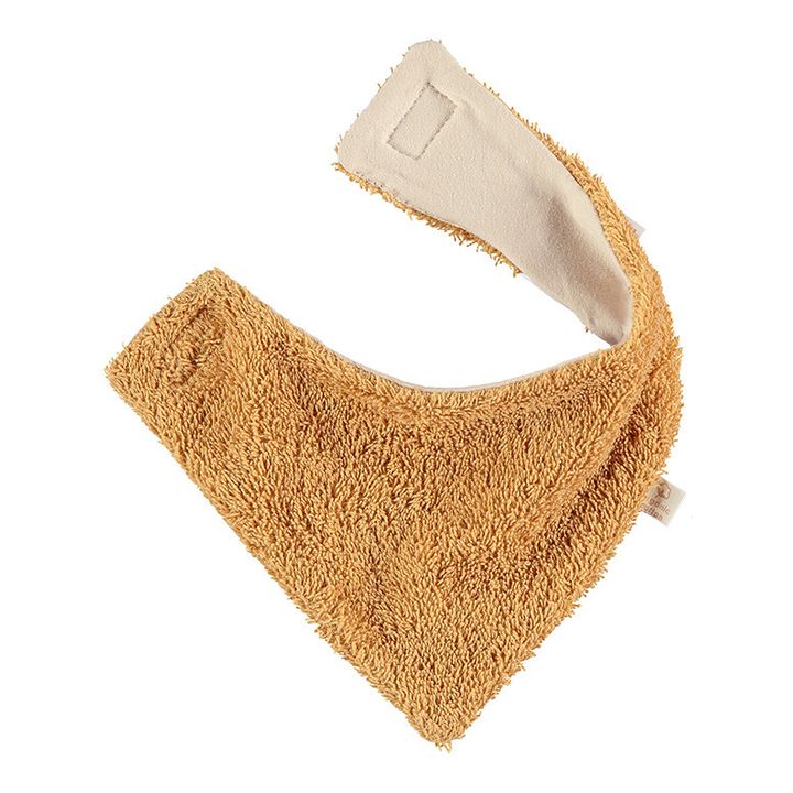 So Cute bandana organic cotton bib | Caramel- Product image n°2