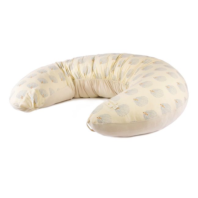 Luna Gatsby Nursing Pillow in Organic Cotton | Cream