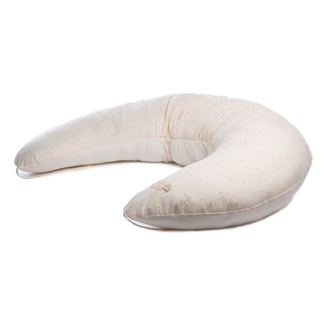 Luna nursing pillow in organic cotton | Cream