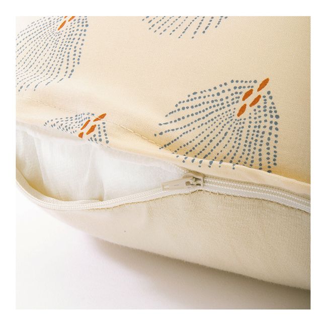 Cuscino per allattamento Sunrise Gatsby in cotone bio | Crema