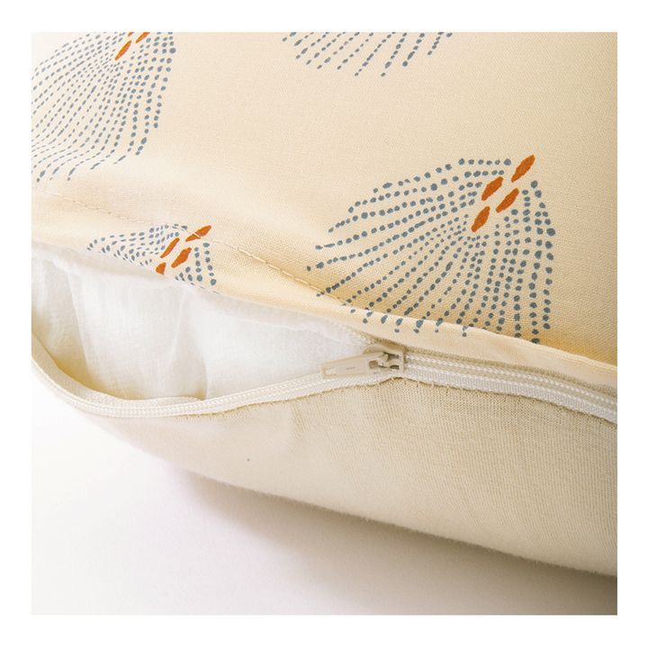 Almohada de lactancia Sunrise Gatsby en algodón biológico | Crema- Imagen del producto n°2