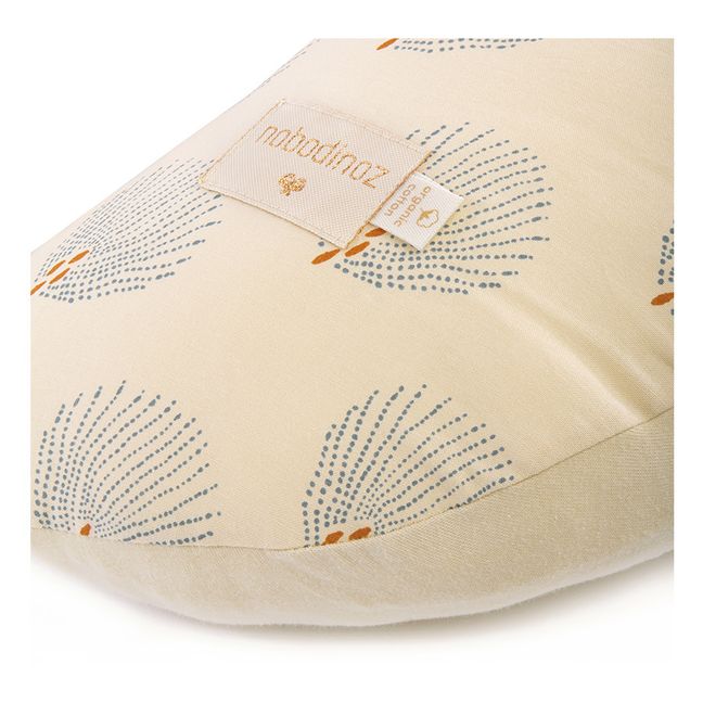 Almohada de lactancia Sunrise Gatsby en algodón biológico Crema