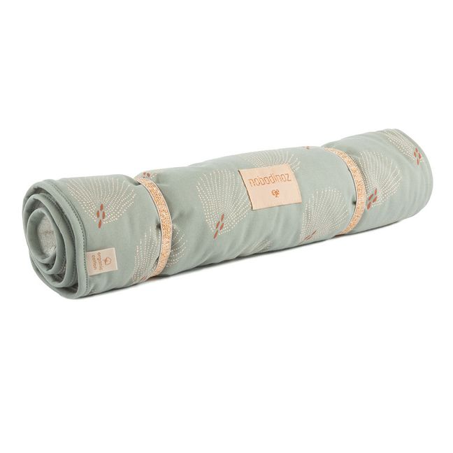 Nomad Gatsby Changing Mat in Organic Cotton | Green water