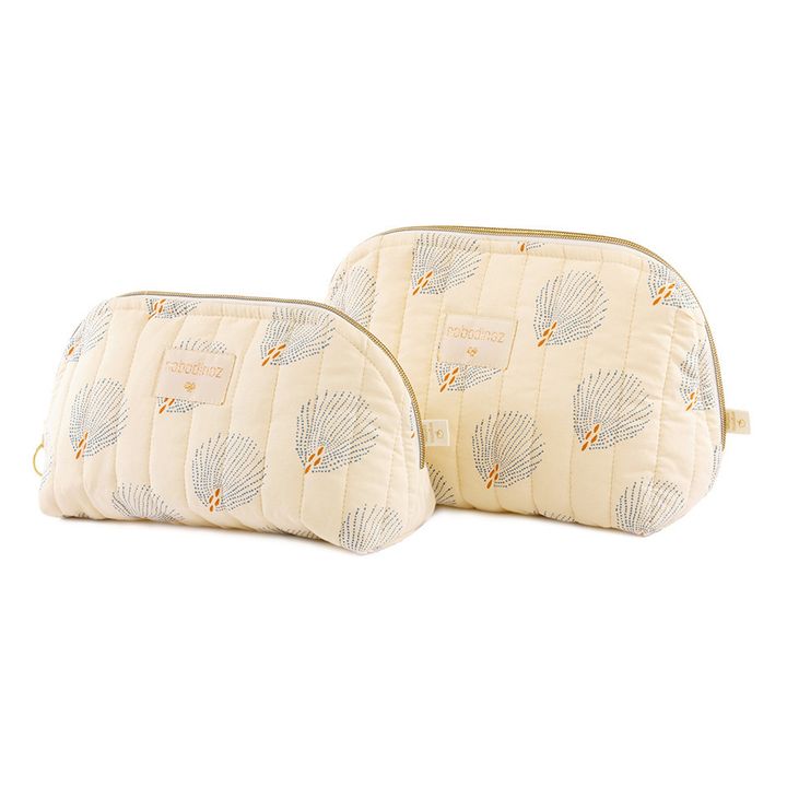 Holiday Gatsby organic cotton toiletry bag | Cream- Product image n°2
